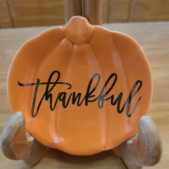 Grasslands Road Holiday Grasslands Road Thankful Trinket Dish